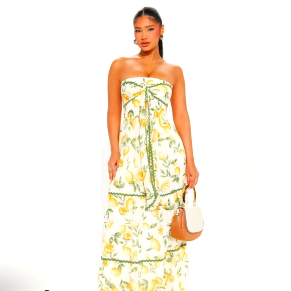 Selena Chiffon Maxi Dress - Picture 1 of 3